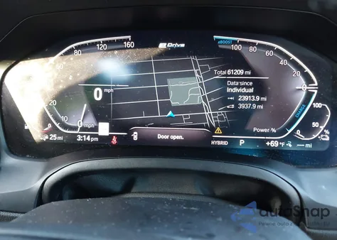 2021 BMW 3 Series 330E from USA, damaged, VIN 3MW5P7J02M8B56252